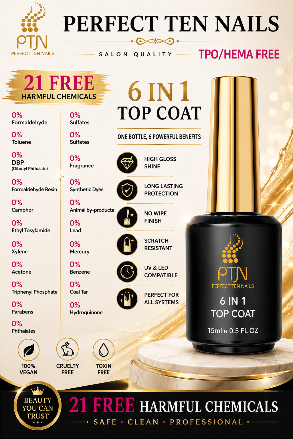 6 in 1 Top Coat image 2