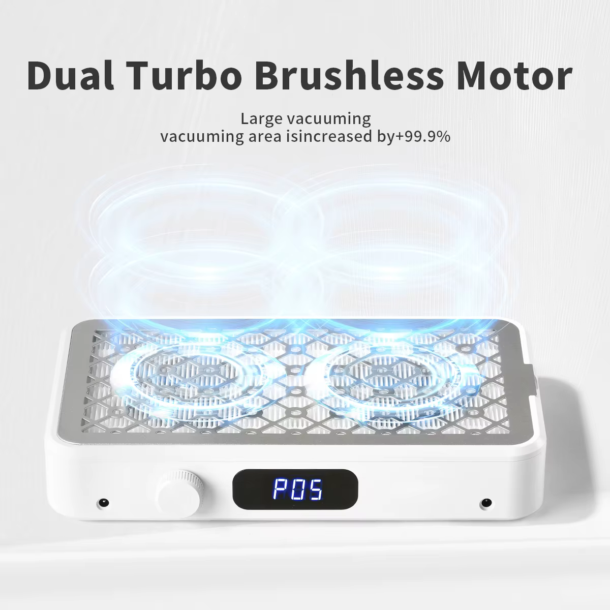 Dual Turbo Fan Nail Dust Collector 7000RPM image 6